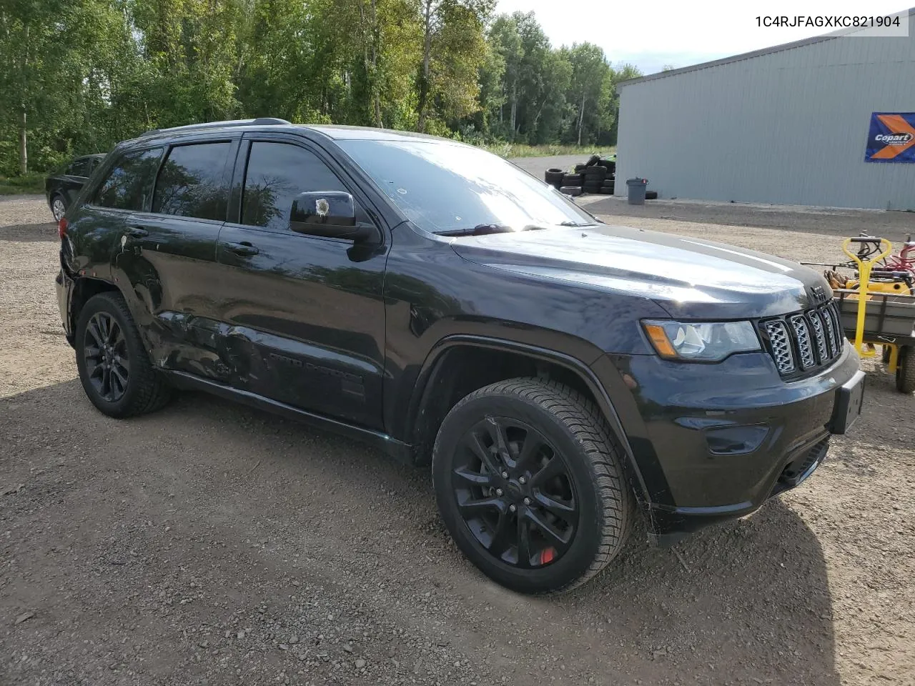 1C4RJFAGXKC821904 2019 Jeep Grand Cherokee Laredo