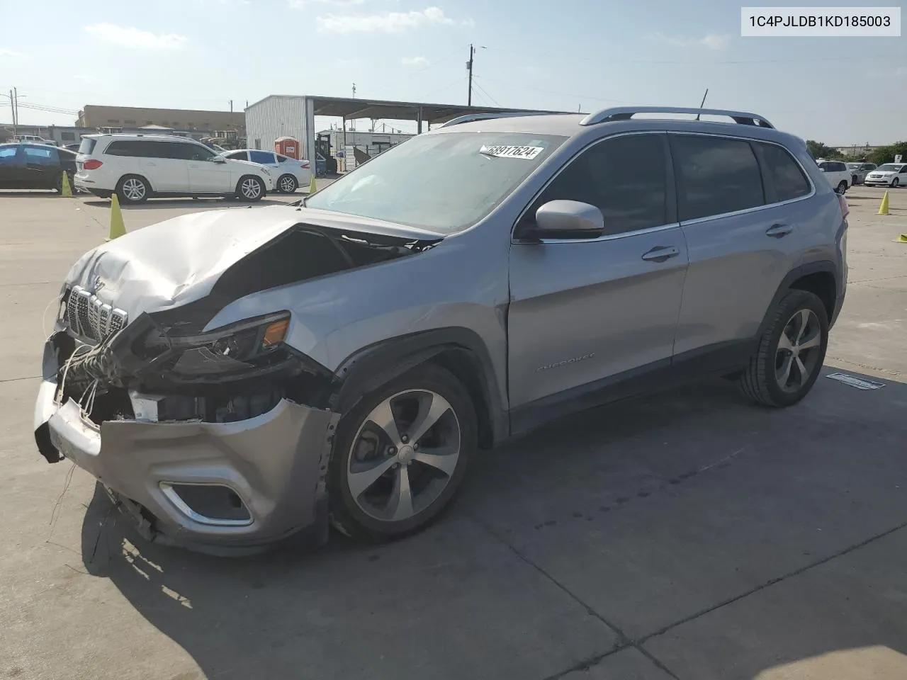 2019 Jeep Cherokee Limited VIN: 1C4PJLDB1KD185003 Lot: 68917624