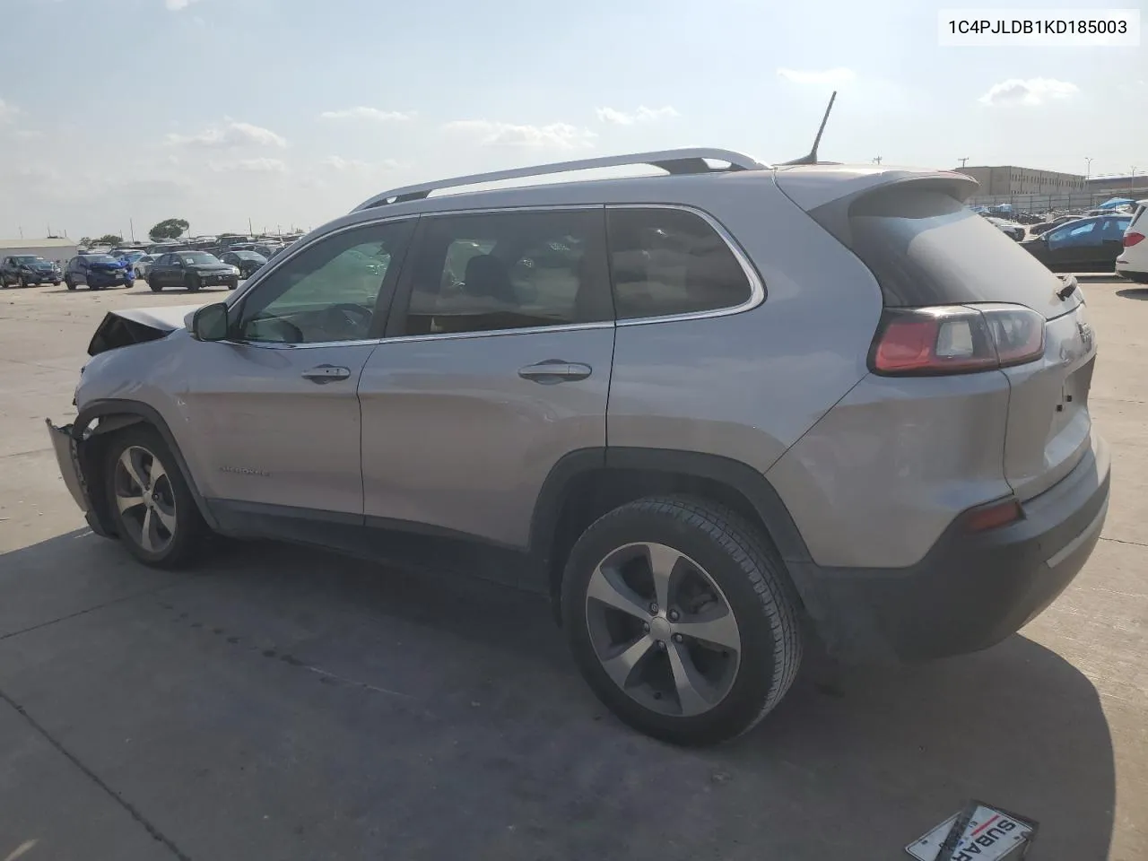 1C4PJLDB1KD185003 2019 Jeep Cherokee Limited