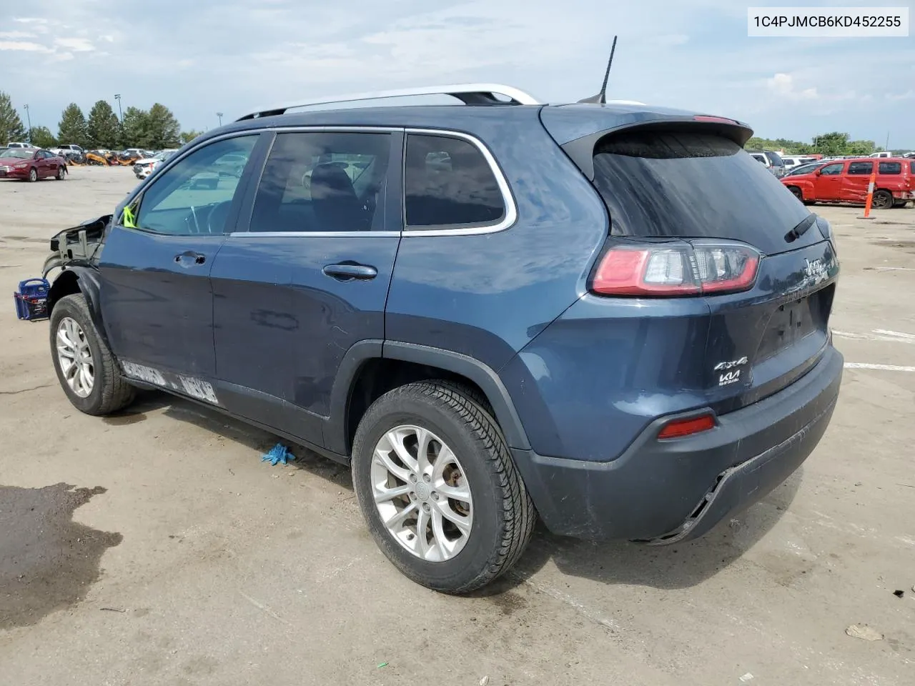 2019 Jeep Cherokee Latitude VIN: 1C4PJMCB6KD452255 Lot: 68988544