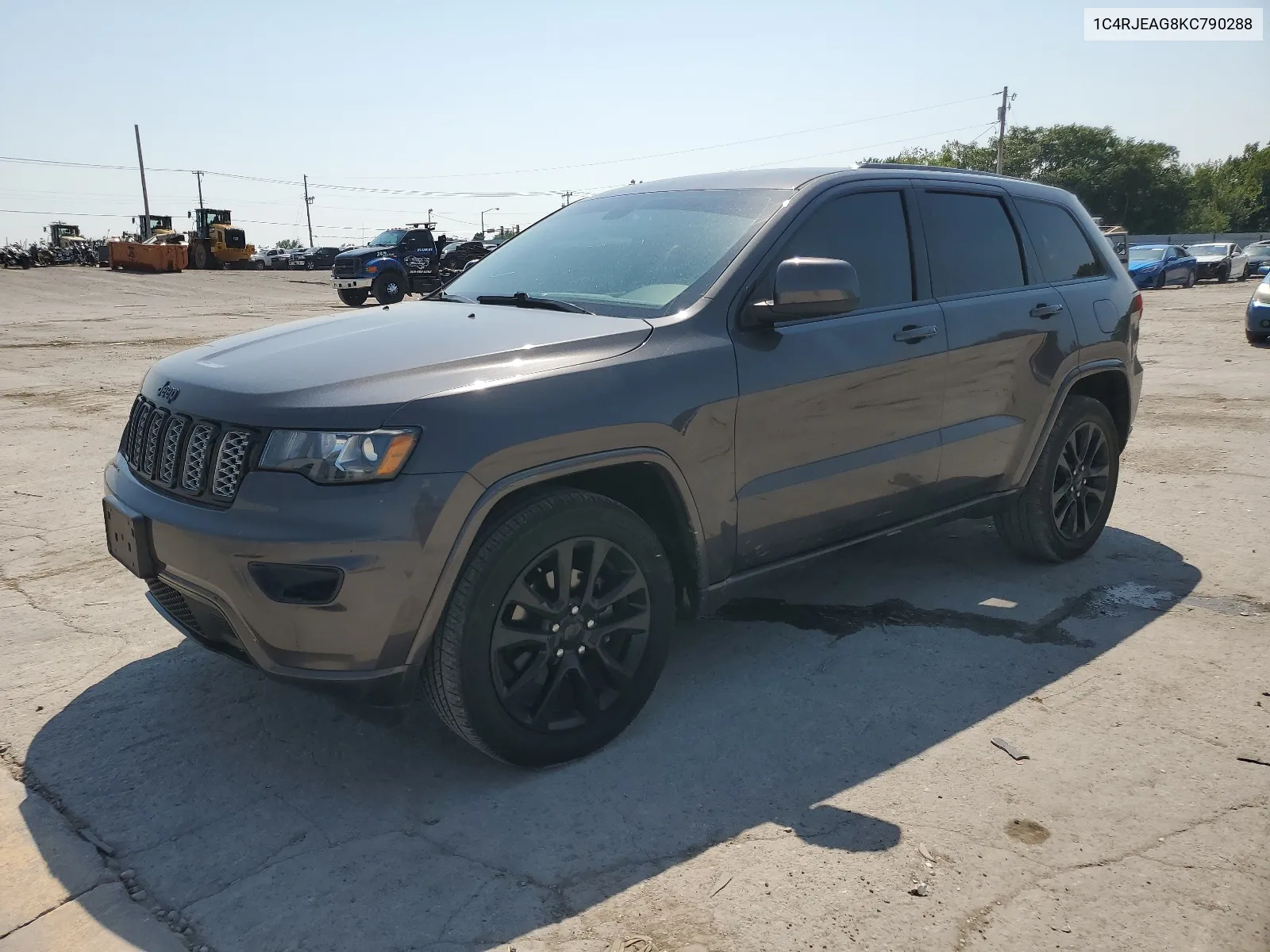 1C4RJEAG8KC790288 2019 Jeep Grand Cherokee Laredo