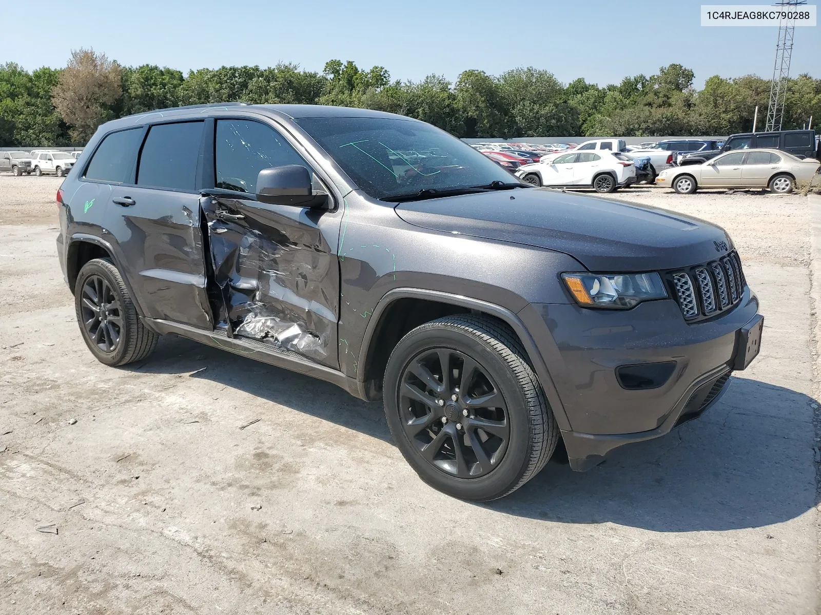 2019 Jeep Grand Cherokee Laredo VIN: 1C4RJEAG8KC790288 Lot: 69004514