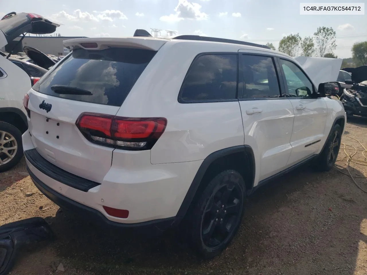 2019 Jeep Grand Cherokee Laredo VIN: 1C4RJFAG7KC544712 Lot: 69063964