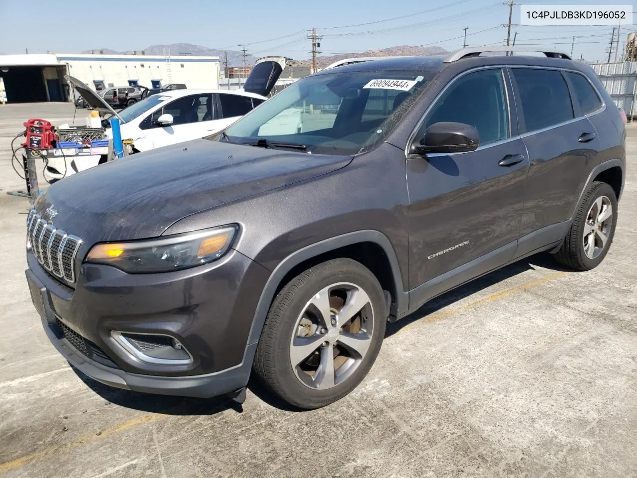 1C4PJLDB3KD196052 2019 Jeep Cherokee Limited