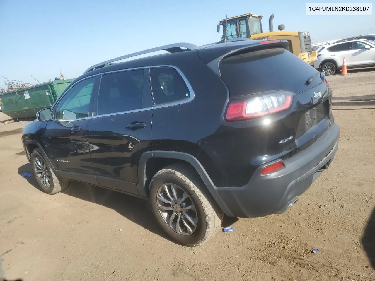 2019 Jeep Cherokee Latitude Plus VIN: 1C4PJMLN2KD238907 Lot: 69140194