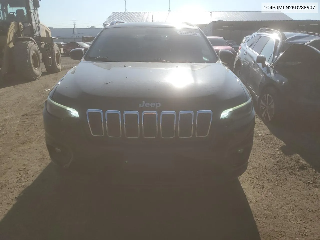 2019 Jeep Cherokee Latitude Plus VIN: 1C4PJMLN2KD238907 Lot: 69140194