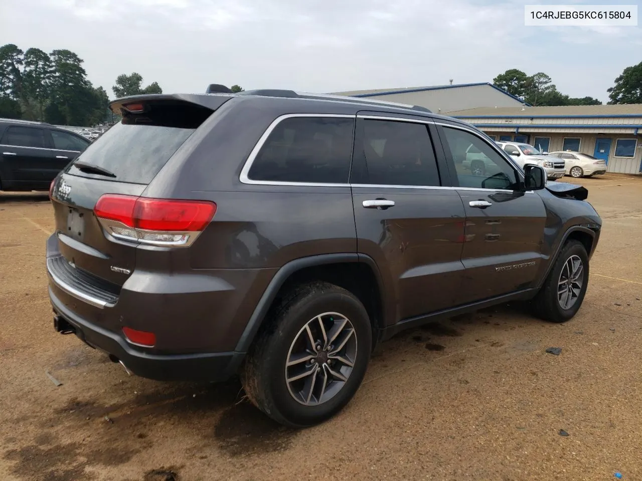 1C4RJEBG5KC615804 2019 Jeep Grand Cherokee Limited