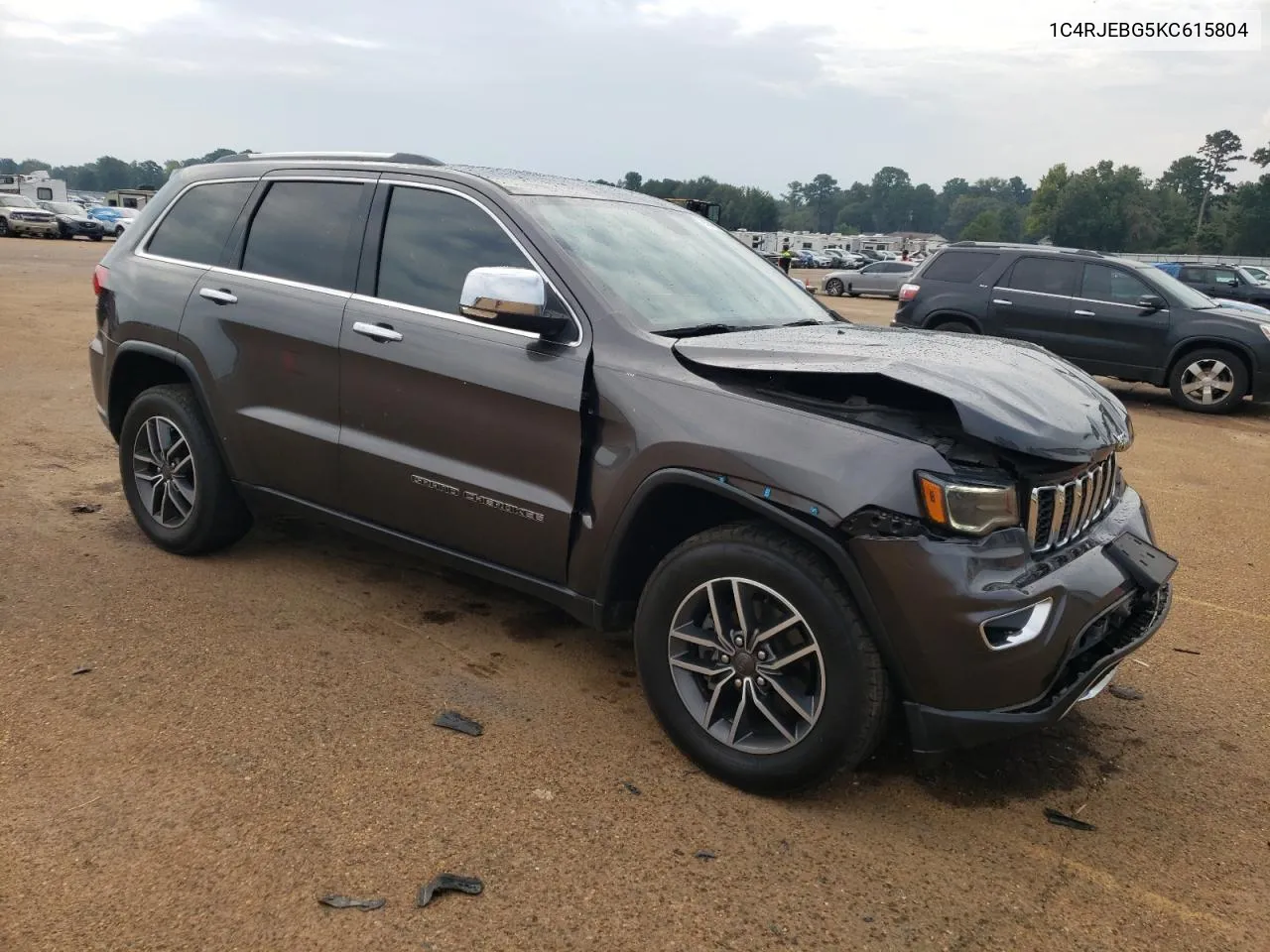 2019 Jeep Grand Cherokee Limited VIN: 1C4RJEBG5KC615804 Lot: 69184424