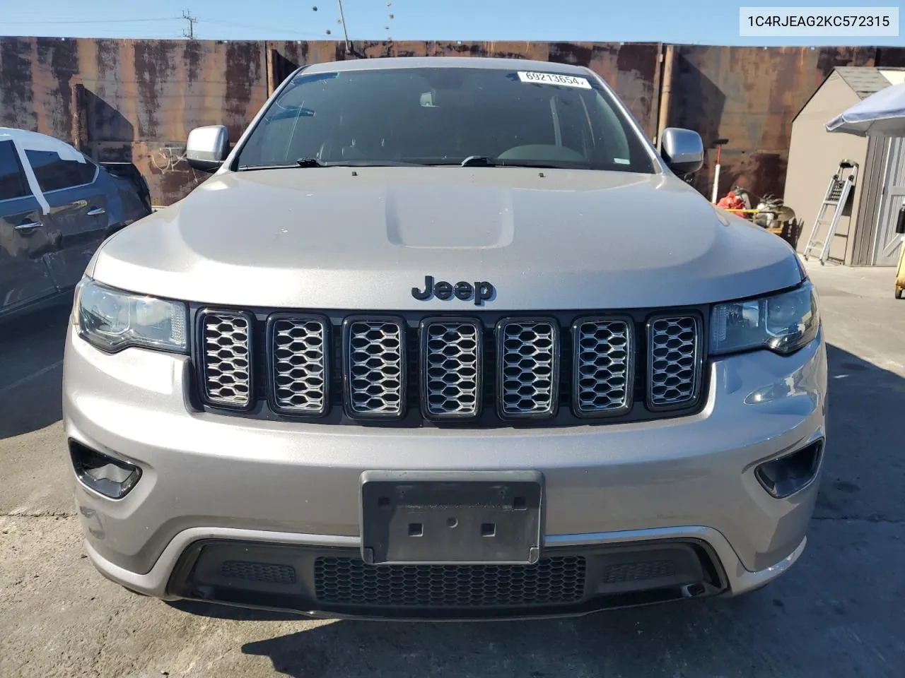 2019 Jeep Grand Cherokee Laredo VIN: 1C4RJEAG2KC572315 Lot: 69213654