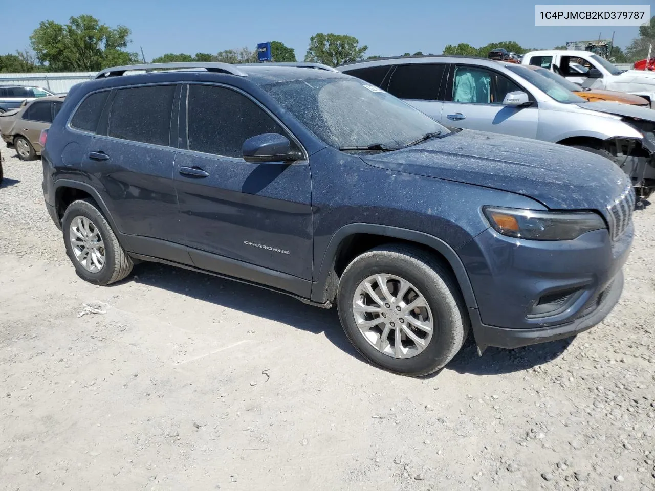 1C4PJMCB2KD379787 2019 Jeep Cherokee Latitude