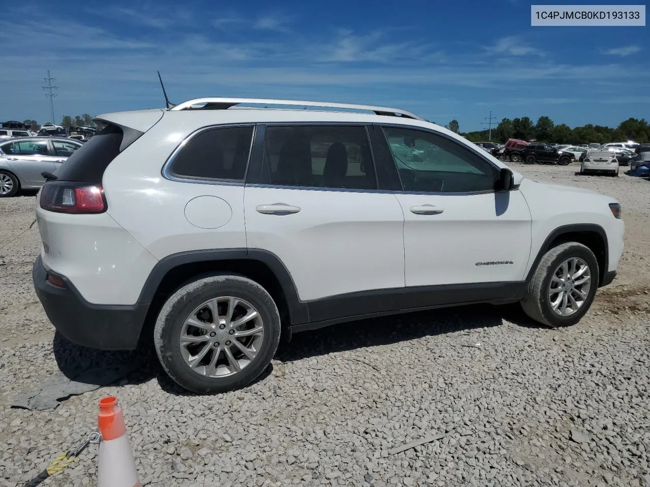 2019 Jeep Cherokee Latitude VIN: 1C4PJMCB0KD193133 Lot: 69238874