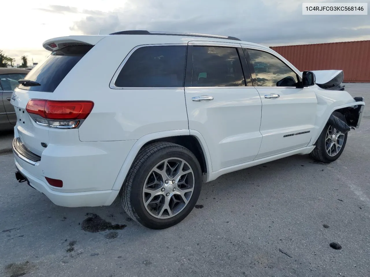 1C4RJFCG3KC568146 2019 Jeep Grand Cherokee Overland