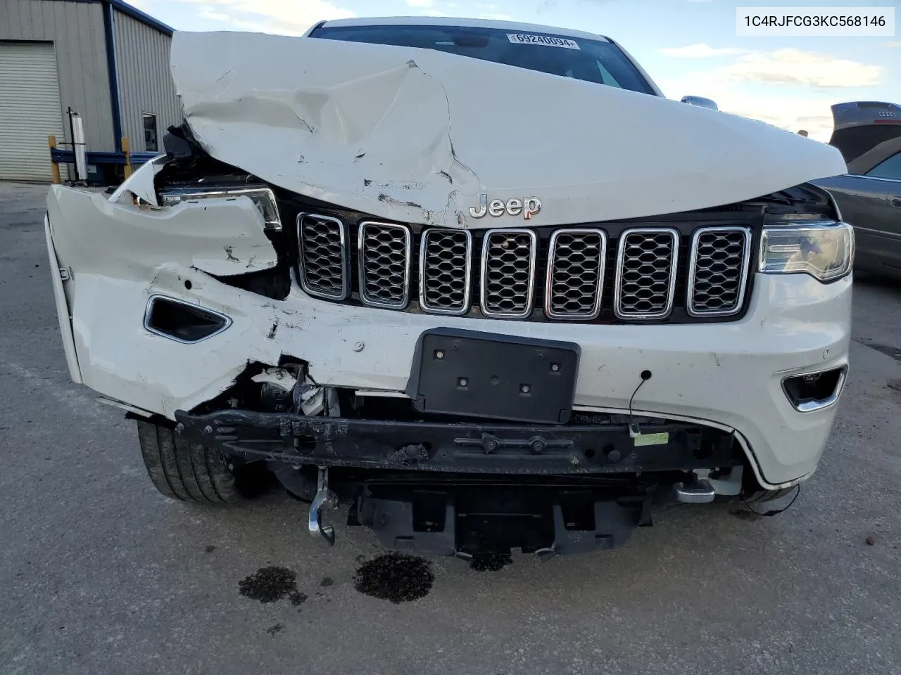 1C4RJFCG3KC568146 2019 Jeep Grand Cherokee Overland