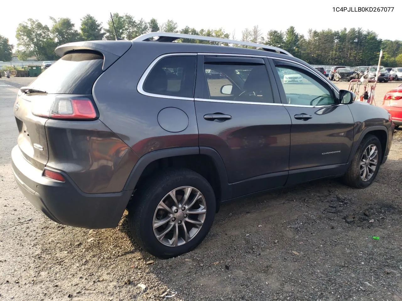 2019 Jeep Cherokee Latitude Plus VIN: 1C4PJLLB0KD267077 Lot: 69292504