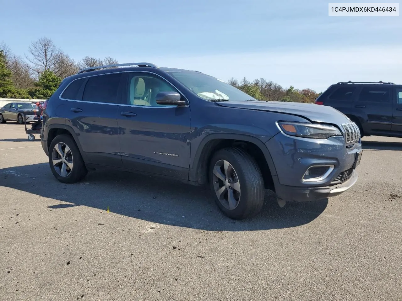 2019 Jeep Cherokee Limited VIN: 1C4PJMDX6KD446434 Lot: 69299024