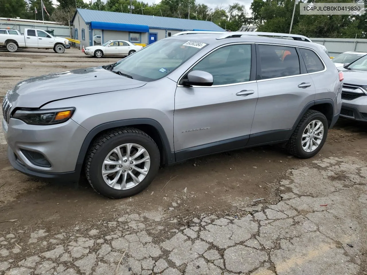 2019 Jeep Cherokee Latitude VIN: 1C4PJLCB0KD419830 Lot: 69392384