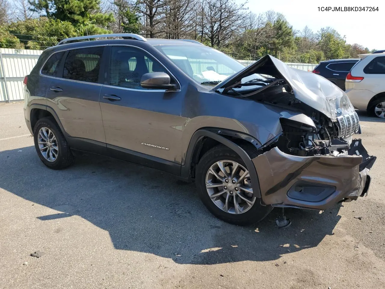 2019 Jeep Cherokee Latitude Plus VIN: 1C4PJMLB8KD347264 Lot: 69434774