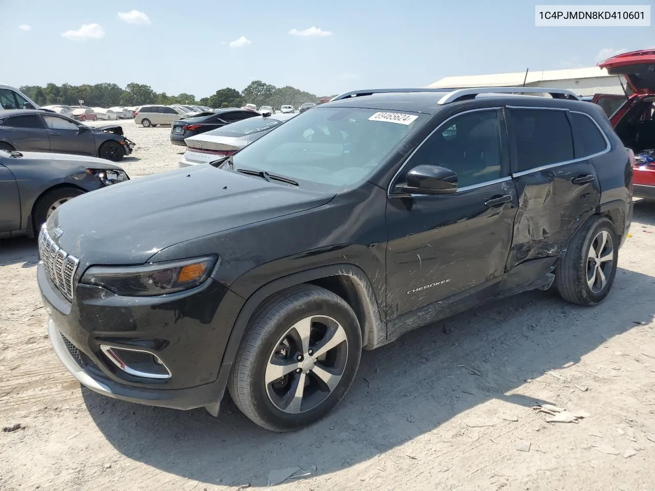 2019 Jeep Cherokee Limited VIN: 1C4PJMDN8KD410601 Lot: 69465624