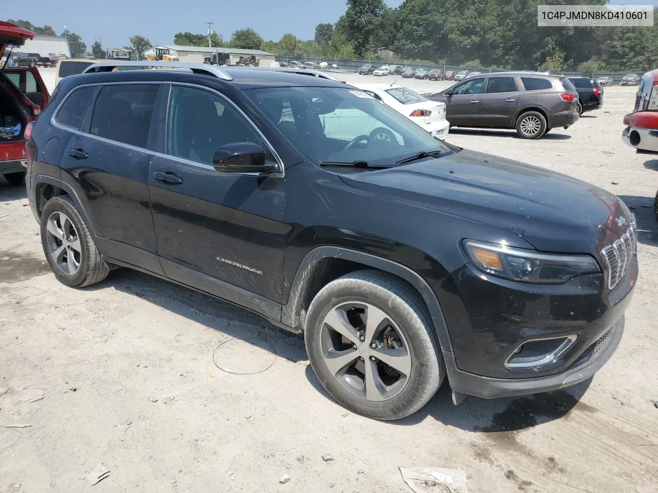 1C4PJMDN8KD410601 2019 Jeep Cherokee Limited