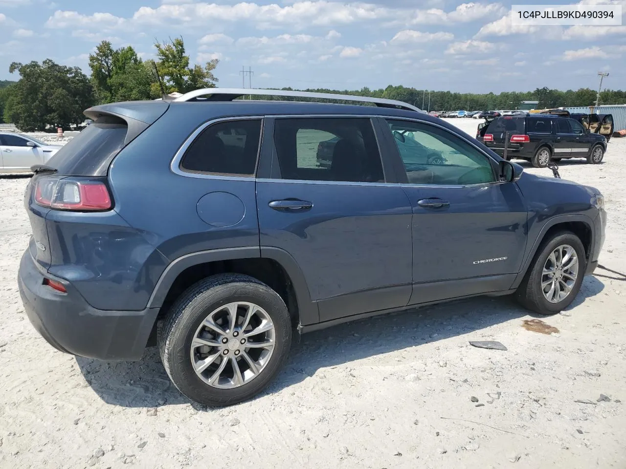 2019 Jeep Cherokee Latitude Plus VIN: 1C4PJLLB9KD490394 Lot: 69501774