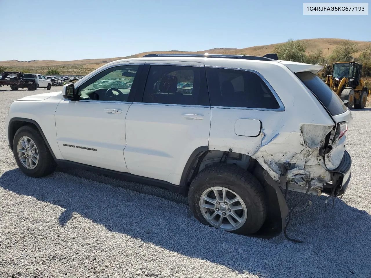 2019 Jeep Grand Cherokee Laredo VIN: 1C4RJFAG5KC677193 Lot: 69503974