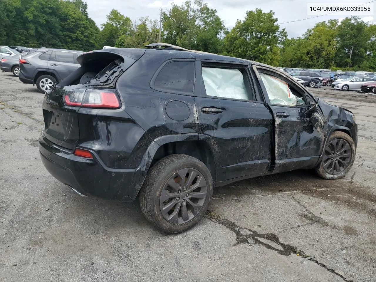 2019 Jeep Cherokee Limited VIN: 1C4PJMDX6KD333955 Lot: 69517694