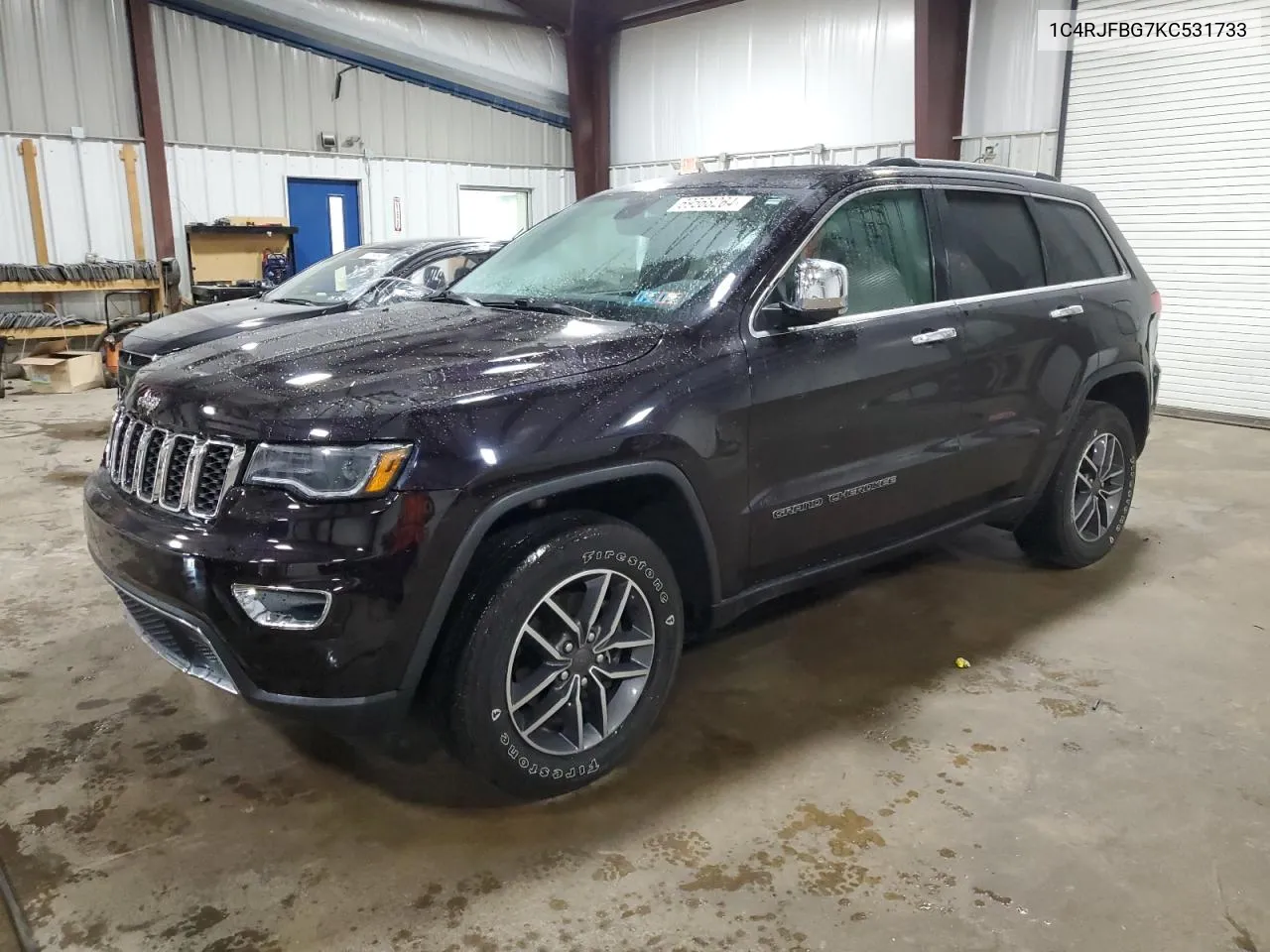 2019 Jeep Grand Cherokee Limited VIN: 1C4RJFBG7KC531733 Lot: 69568264