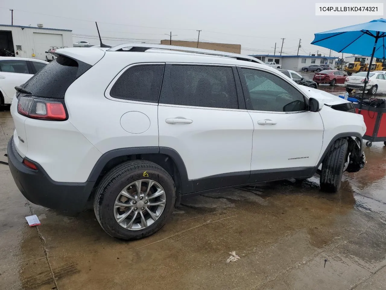 2019 Jeep Cherokee Latitude Plus VIN: 1C4PJLLB1KD474321 Lot: 69573604