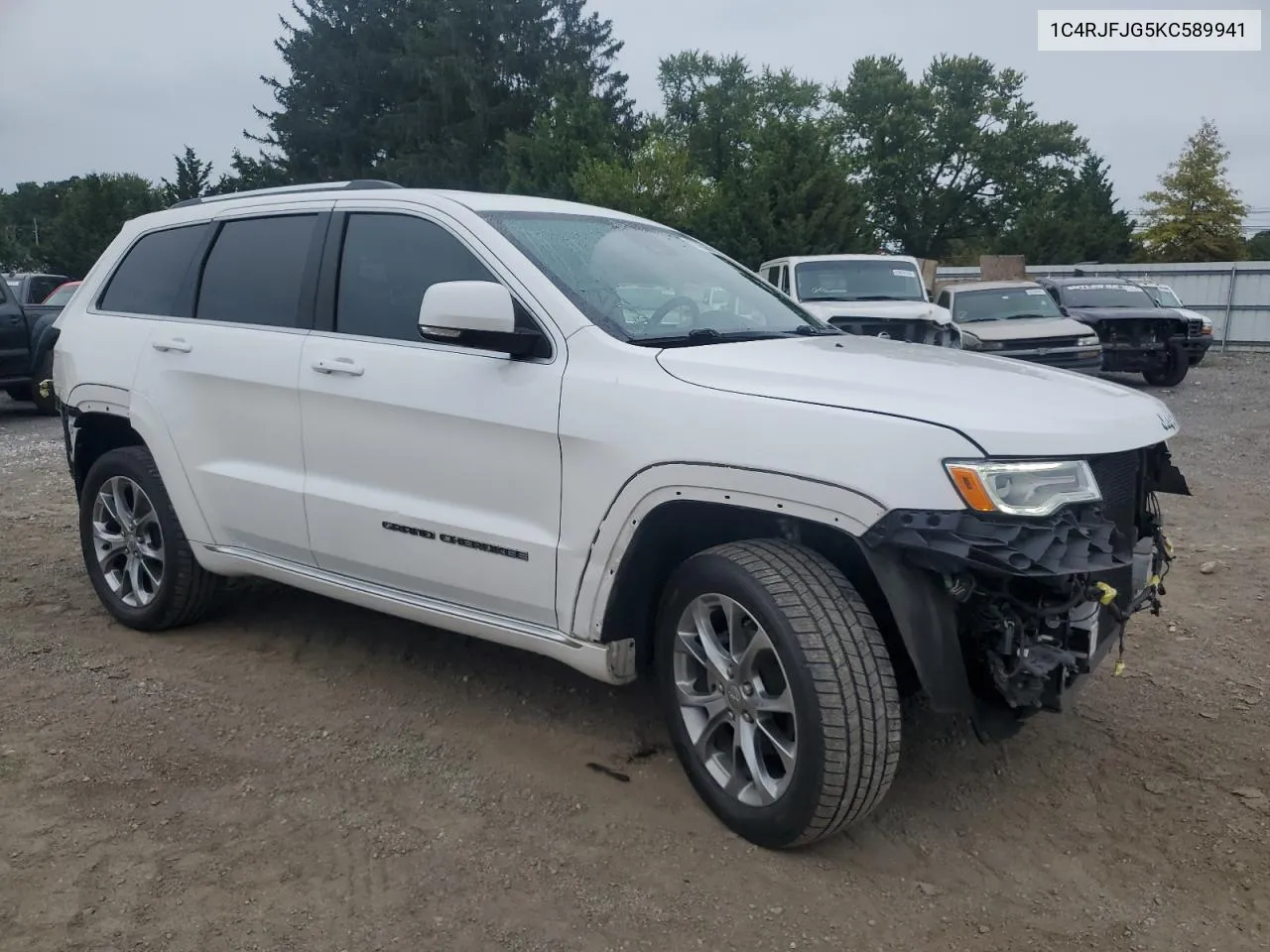 2019 Jeep Grand Cherokee Summit VIN: 1C4RJFJG5KC589941 Lot: 69702864