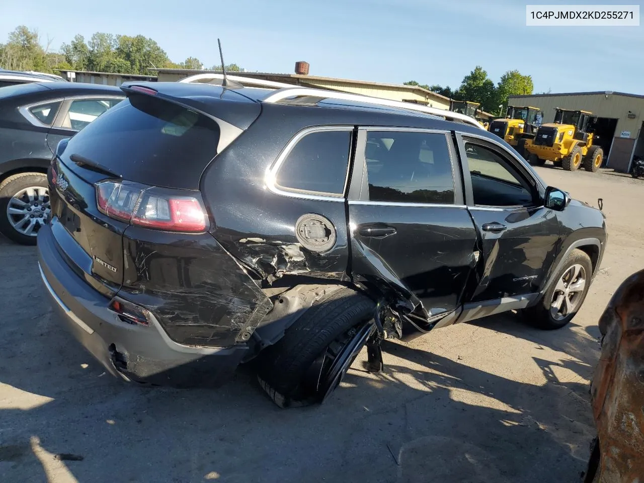 2019 Jeep Cherokee Limited VIN: 1C4PJMDX2KD255271 Lot: 69711114