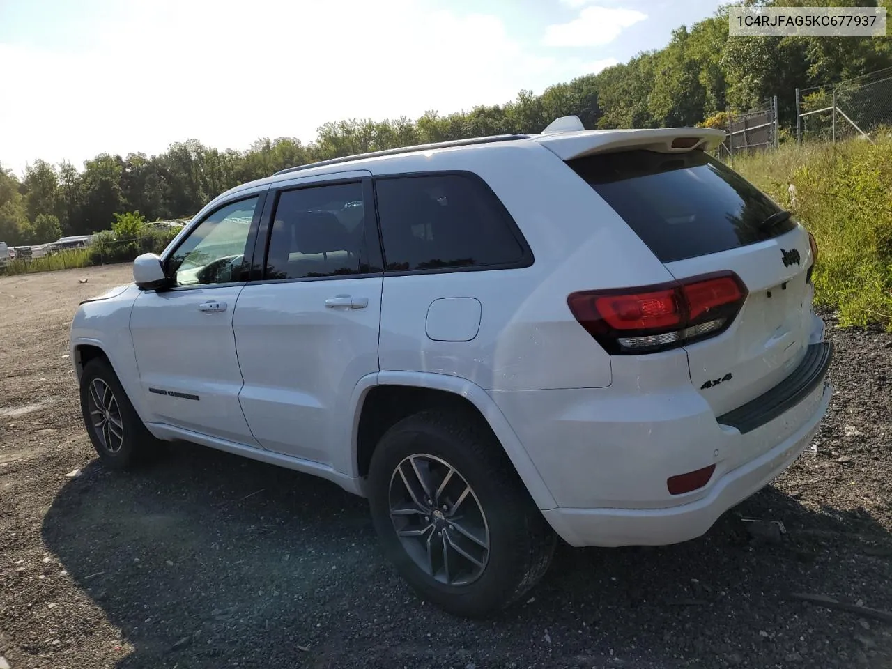 2019 Jeep Grand Cherokee Laredo VIN: 1C4RJFAG5KC677937 Lot: 69761064