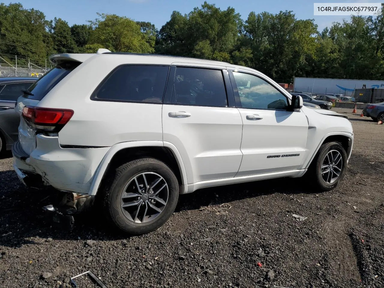 2019 Jeep Grand Cherokee Laredo VIN: 1C4RJFAG5KC677937 Lot: 69761064