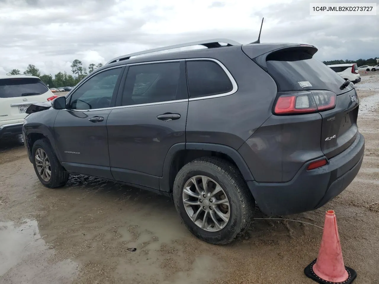 2019 Jeep Cherokee Latitude Plus VIN: 1C4PJMLB2KD273727 Lot: 69790714