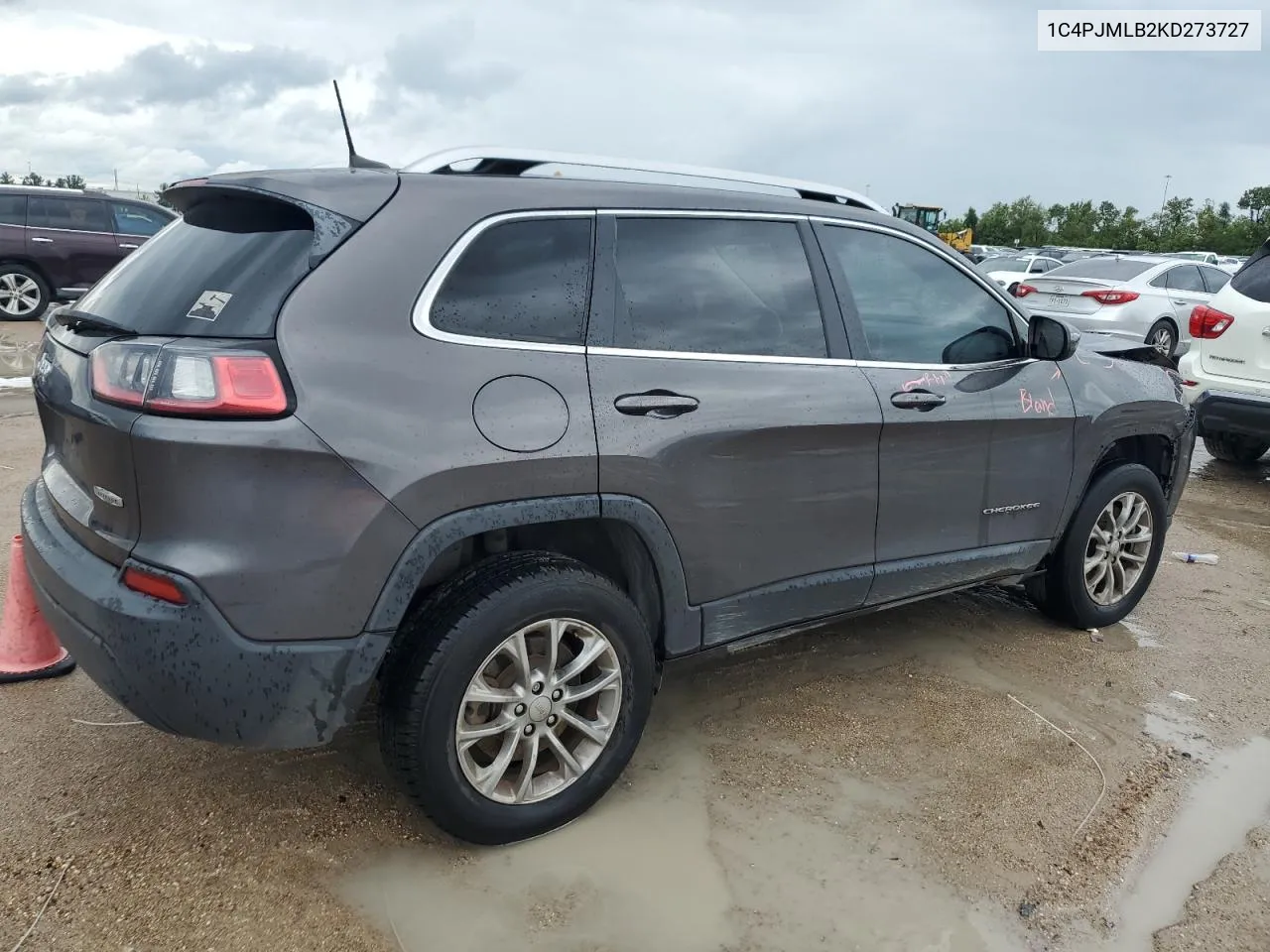 2019 Jeep Cherokee Latitude Plus VIN: 1C4PJMLB2KD273727 Lot: 69790714