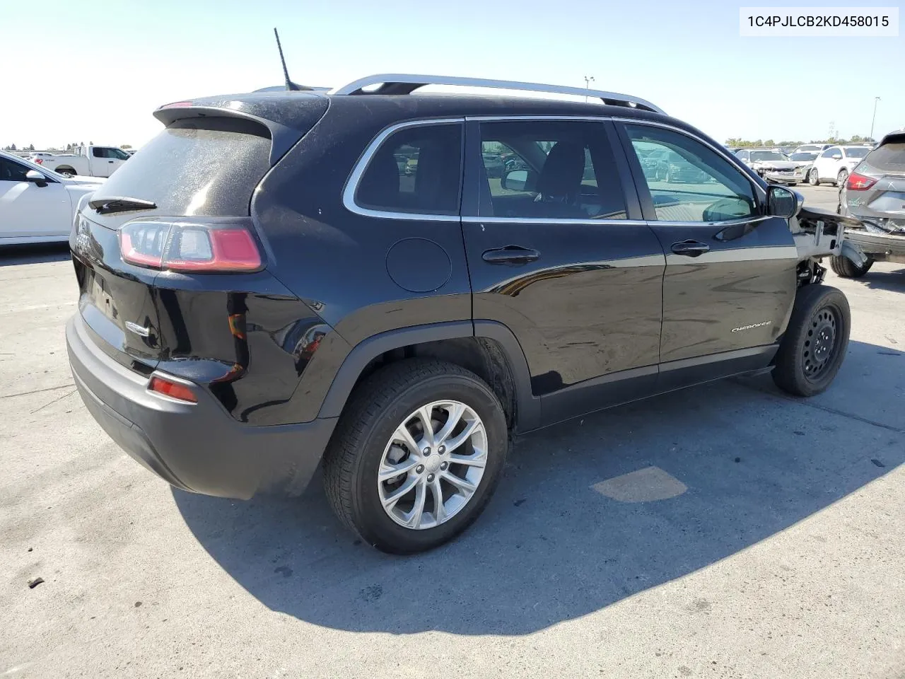 2019 Jeep Cherokee Latitude VIN: 1C4PJLCB2KD458015 Lot: 69825144