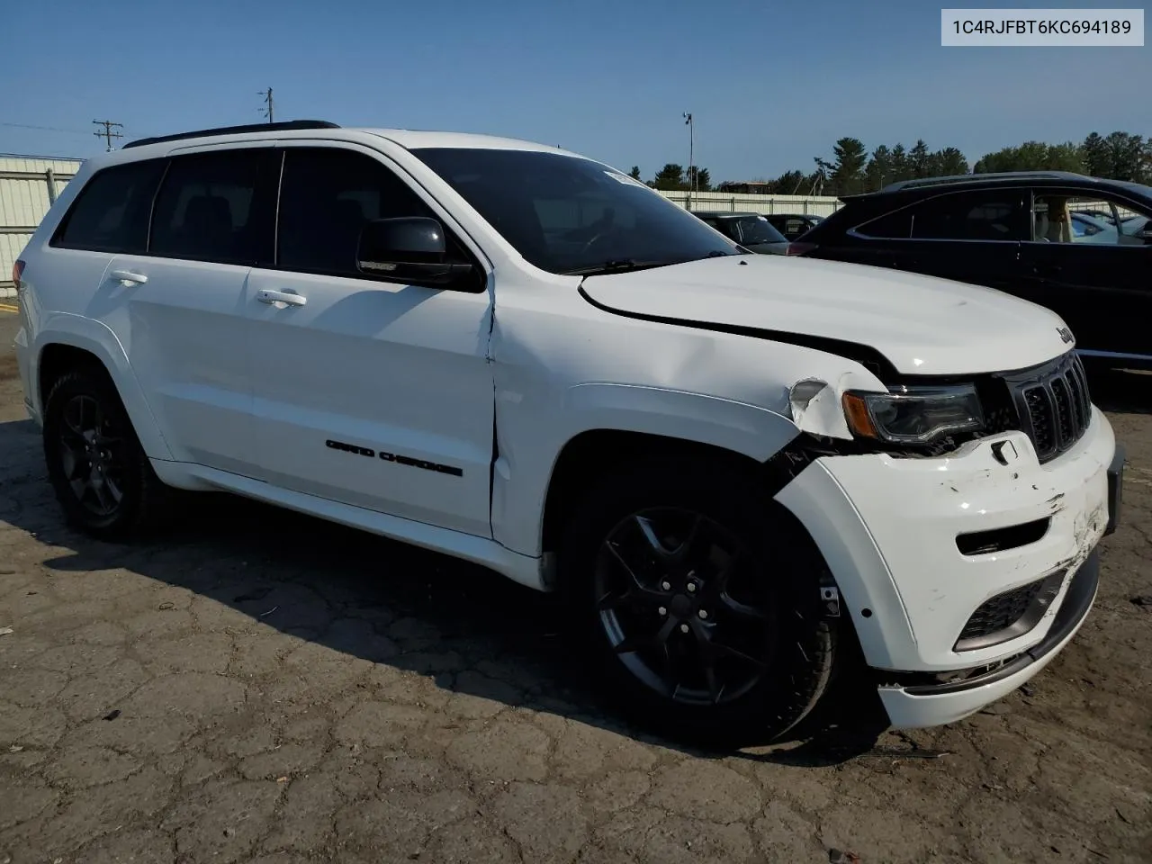 2019 Jeep Grand Cherokee Limited VIN: 1C4RJFBT6KC694189 Lot: 69828074