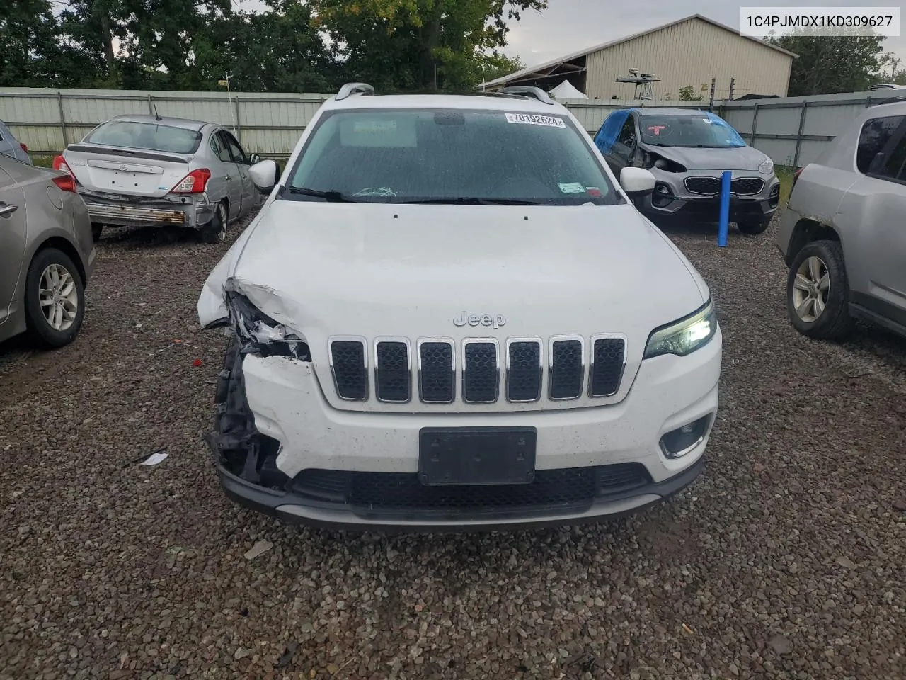 1C4PJMDX1KD309627 2019 Jeep Cherokee Limited