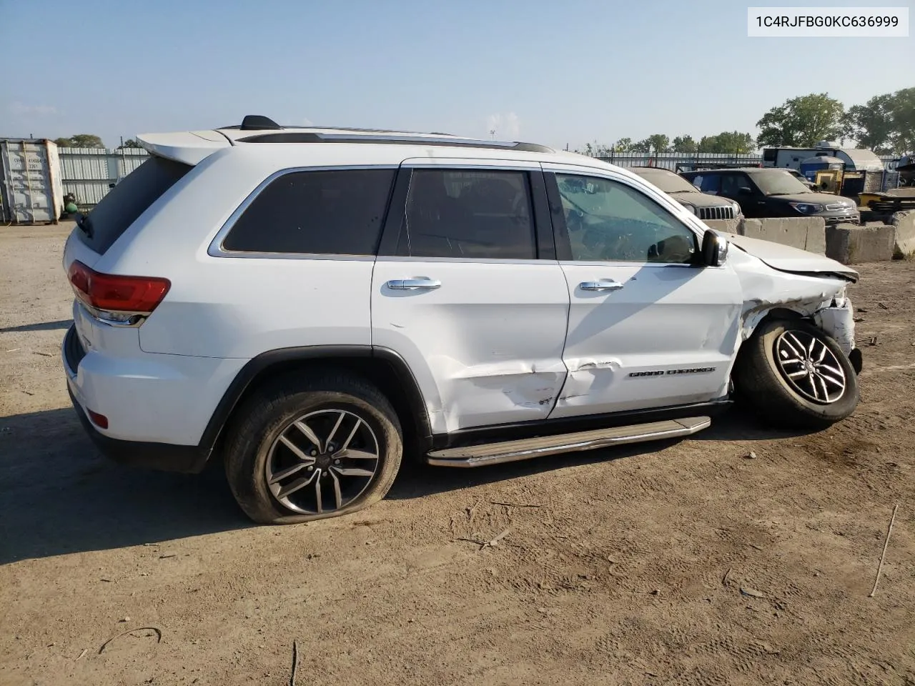 2019 Jeep Grand Cherokee Limited VIN: 1C4RJFBG0KC636999 Lot: 70194454