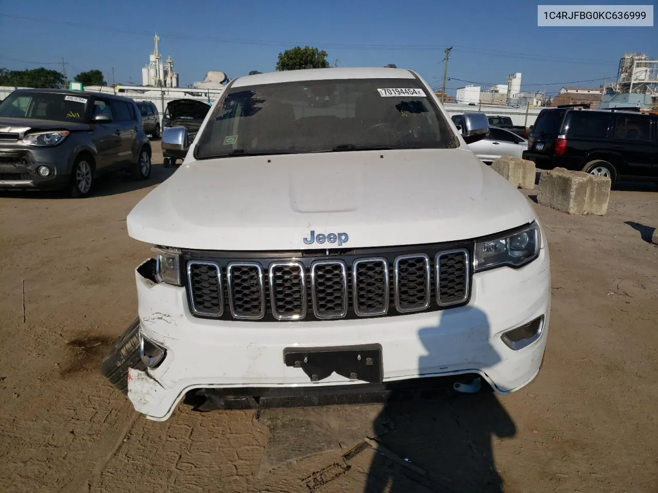 1C4RJFBG0KC636999 2019 Jeep Grand Cherokee Limited