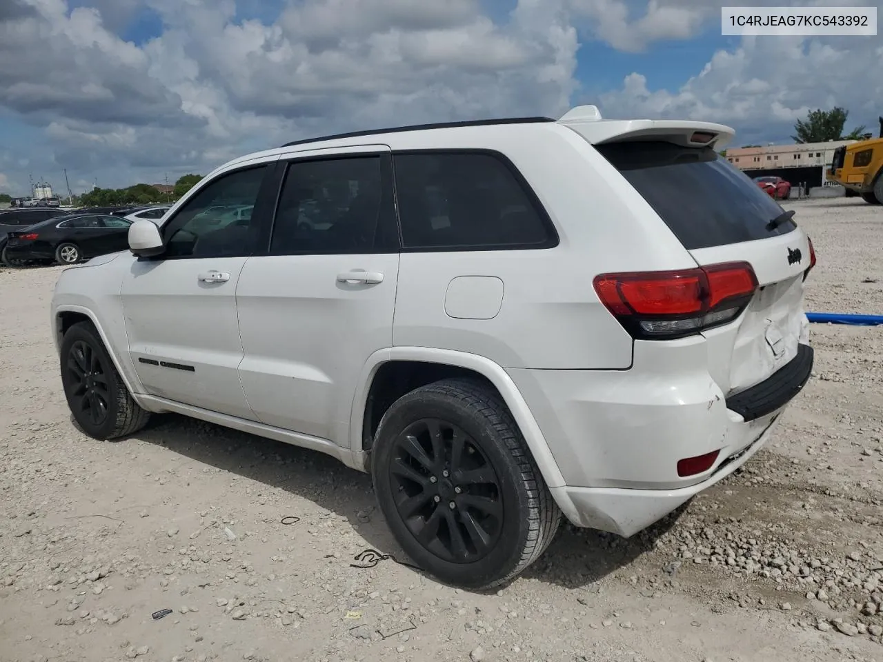 2019 Jeep Grand Cherokee Laredo VIN: 1C4RJEAG7KC543392 Lot: 70218254