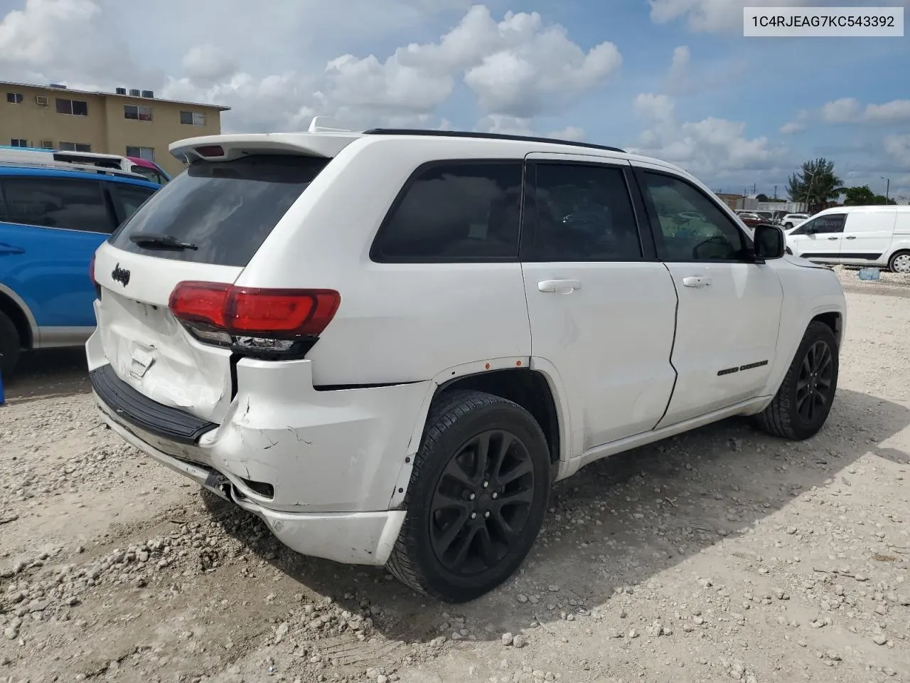 2019 Jeep Grand Cherokee Laredo VIN: 1C4RJEAG7KC543392 Lot: 70218254