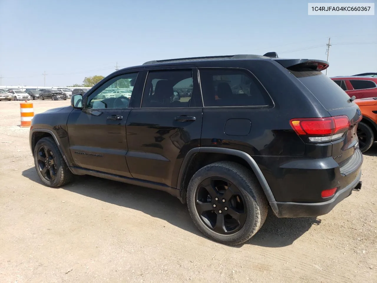 2019 Jeep Grand Cherokee Laredo VIN: 1C4RJFAG4KC660367 Lot: 70258244