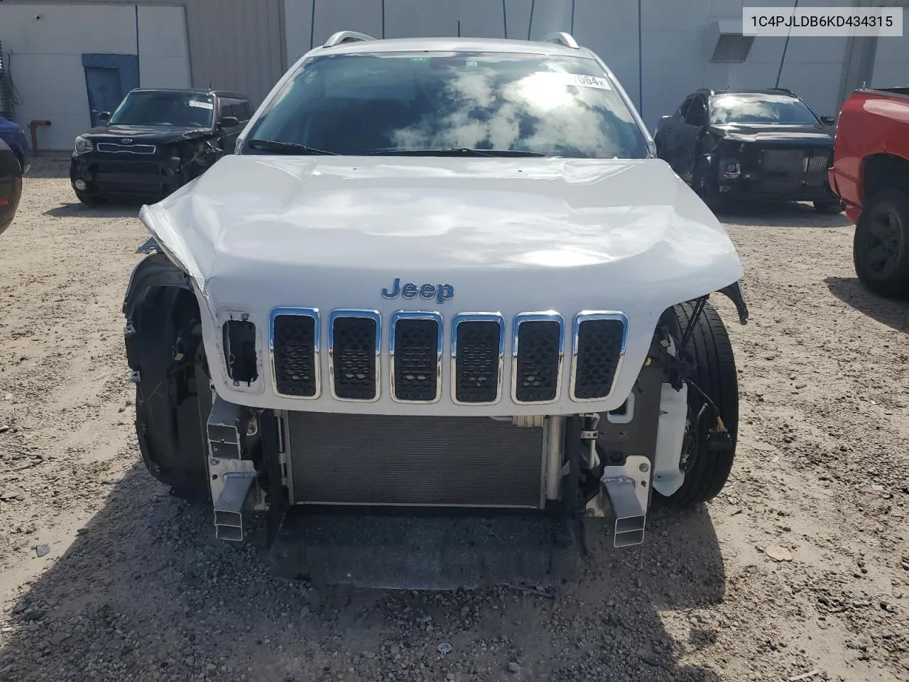 1C4PJLDB6KD434315 2019 Jeep Cherokee Limited