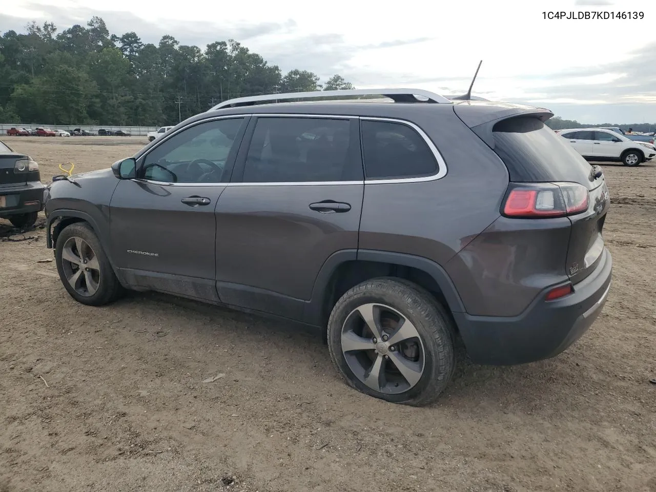 2019 Jeep Cherokee Limited VIN: 1C4PJLDB7KD146139 Lot: 70278234