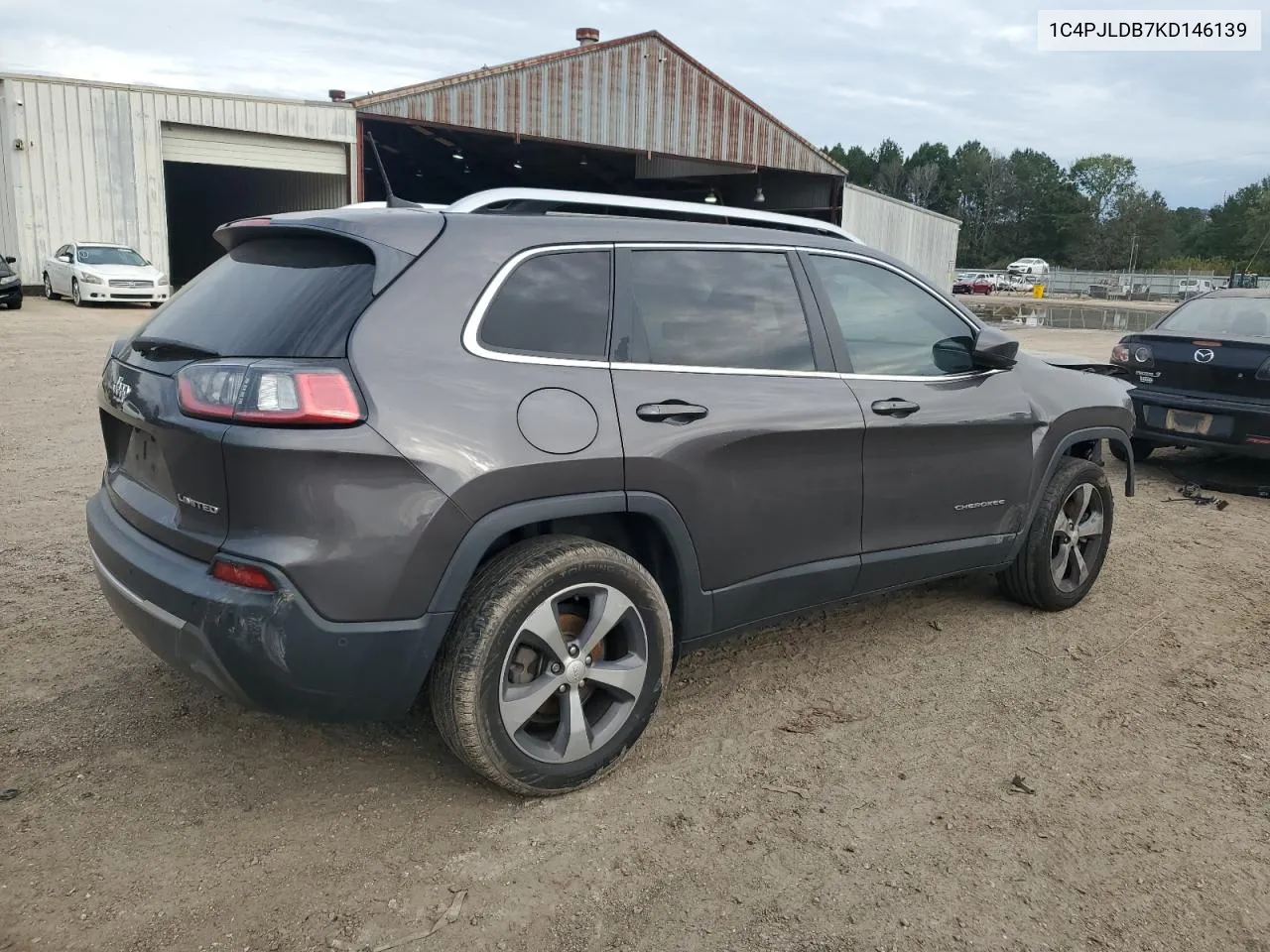 2019 Jeep Cherokee Limited VIN: 1C4PJLDB7KD146139 Lot: 70278234