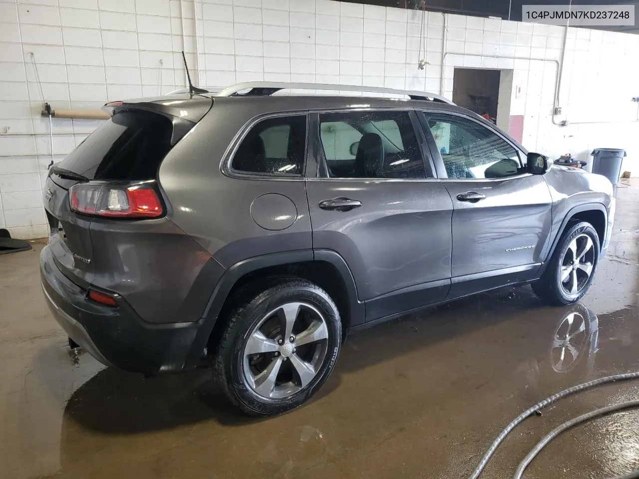 2019 Jeep Cherokee Limited VIN: 1C4PJMDN7KD237248 Lot: 70278334