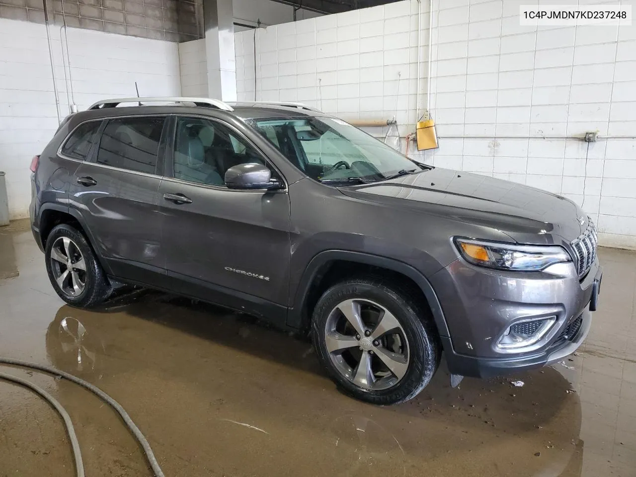 2019 Jeep Cherokee Limited VIN: 1C4PJMDN7KD237248 Lot: 70278334