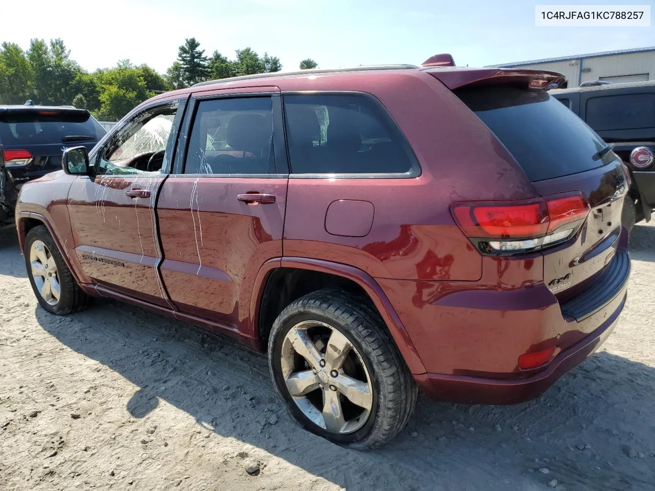 1C4RJFAG1KC788257 2019 Jeep Grand Cherokee Laredo