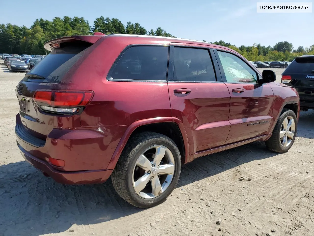 2019 Jeep Grand Cherokee Laredo VIN: 1C4RJFAG1KC788257 Lot: 70365394