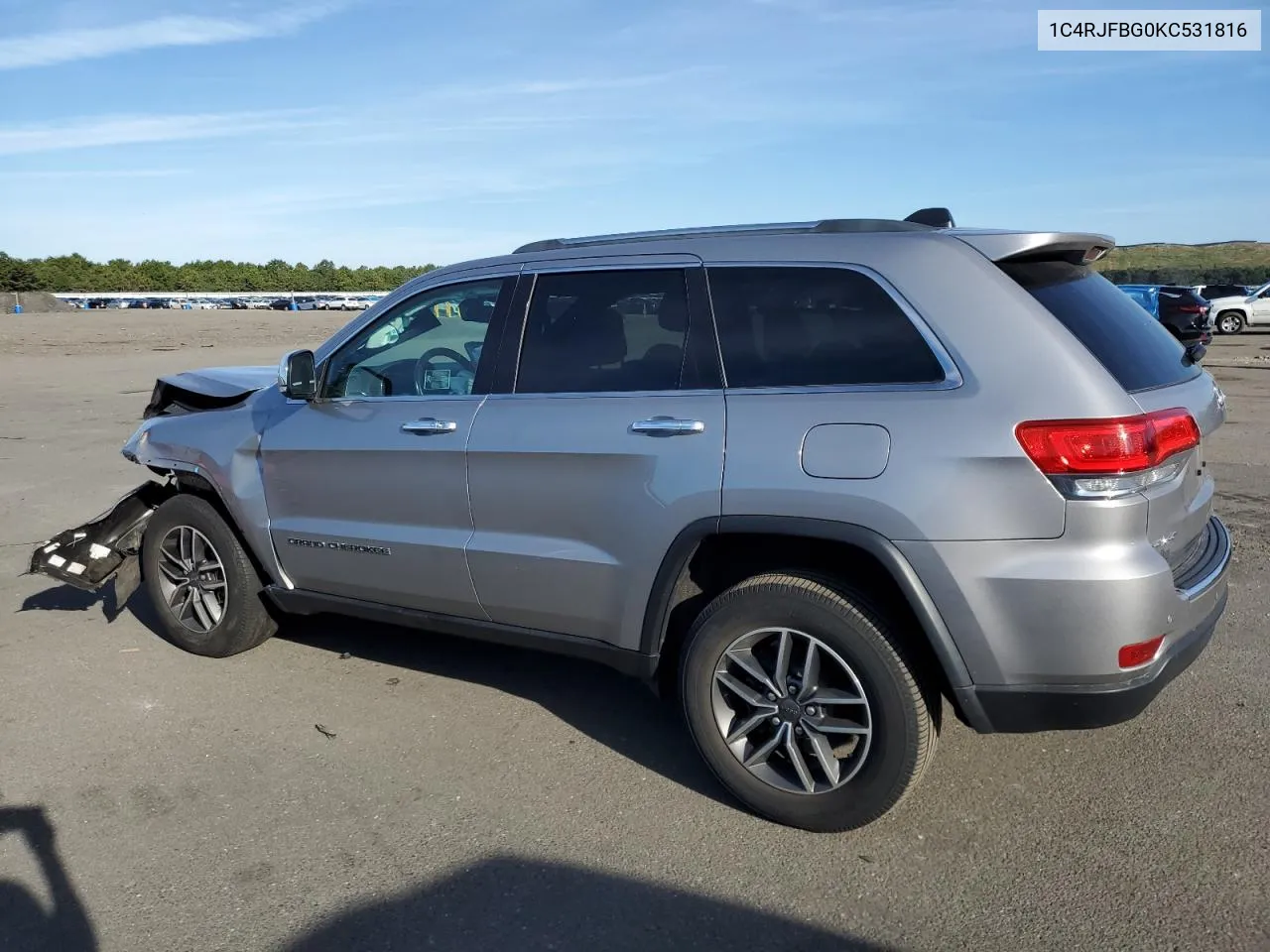 2019 Jeep Grand Cherokee Limited VIN: 1C4RJFBG0KC531816 Lot: 70391674